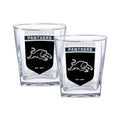 Panthers 2 Pack Spirit Glasses