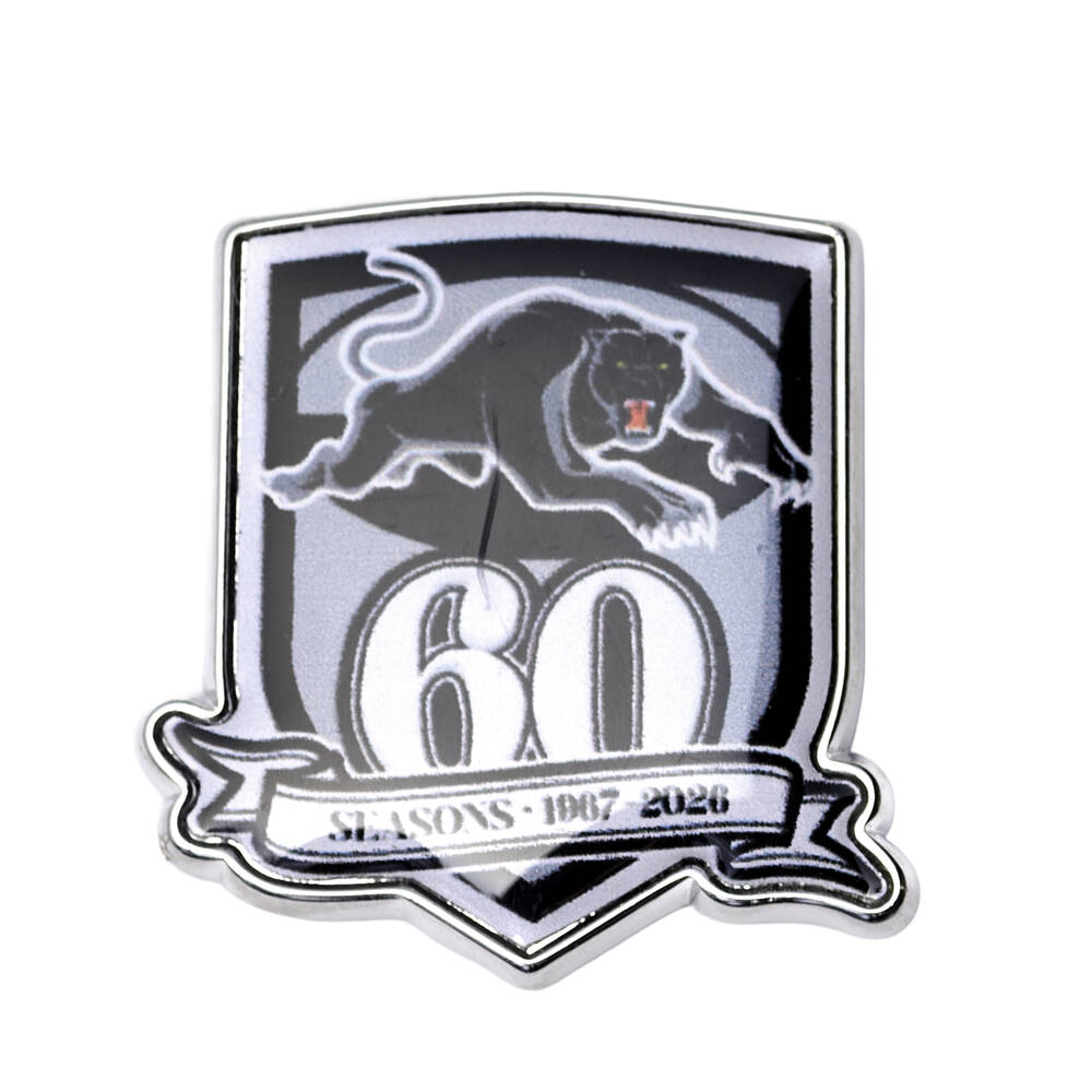 Panthers 60th Season Logo Pin