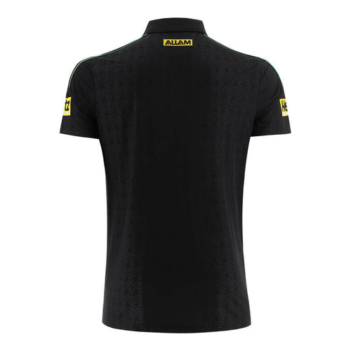 26 Pan Womens Black Media Polo