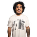 Panthers Beige Gothic Stamp T-Shirt