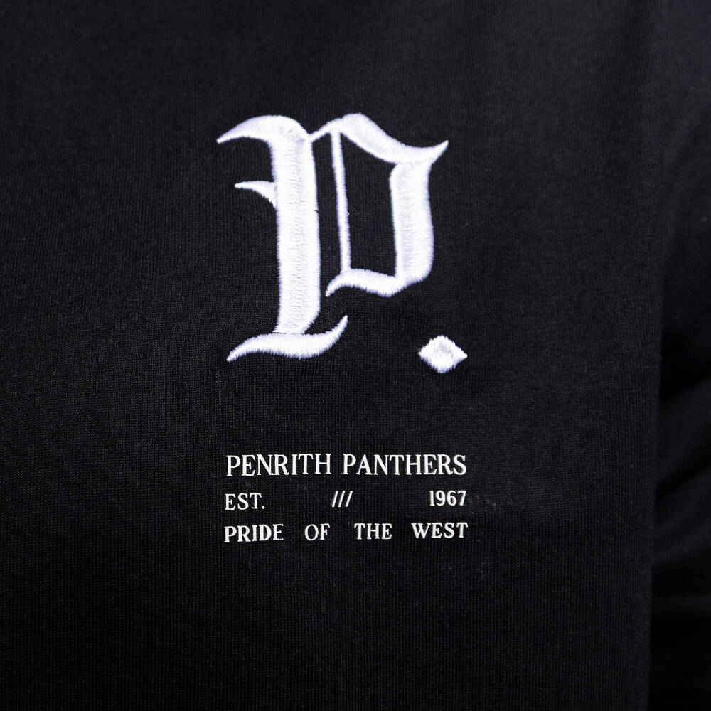 Panthers Black Gothic T-Shirt