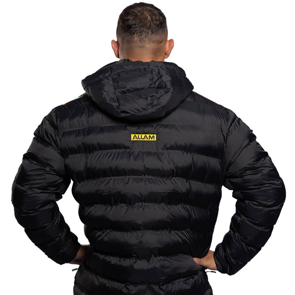 26 Pan Mens Hooded Padded Jacket