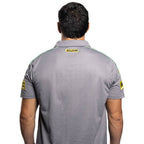 26 Pan Mens Grey Media Polo