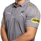 26 Pan Mens Grey Media Polo