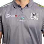 26 Pan Mens Grey Media Polo
