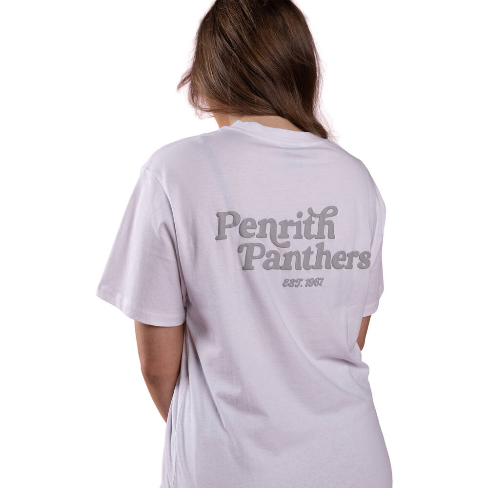 Panthers Puff T-shirt White