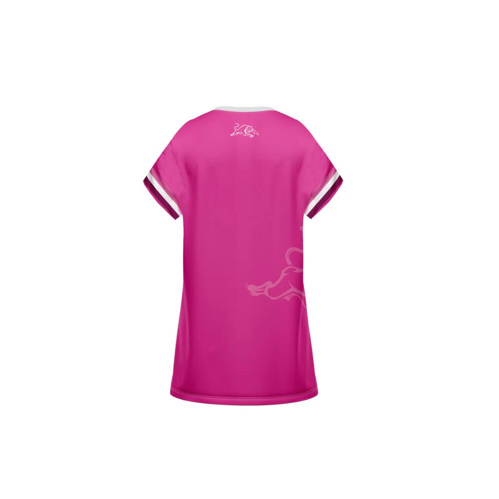 Panthers Fuchsia Force T-Shirt Dress