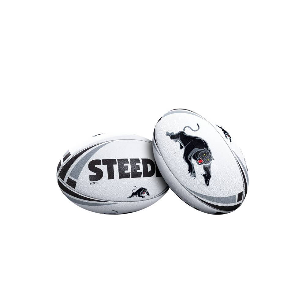 Pan WHT BLK GRY Supporter Ball Size 5
