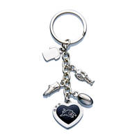 Panthers Charm Keyring