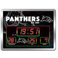 Panthers LED Scoreboard Clock