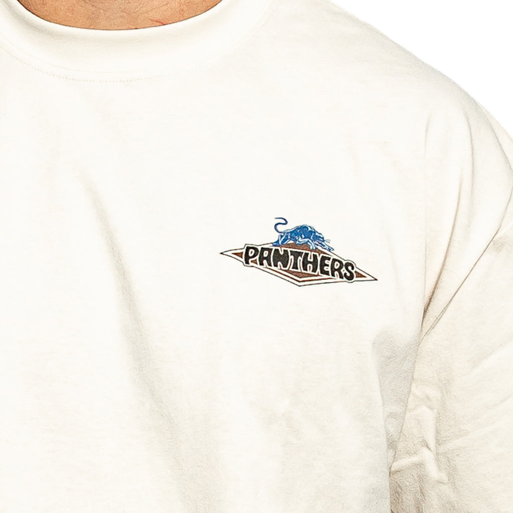 Panthers x Steeden Beige Tee