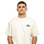 Panthers x Steeden Beige Tee