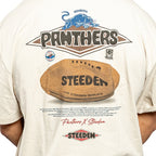 Panthers x Steeden Beige Tee